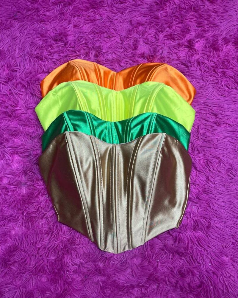 CROPPED CORSET