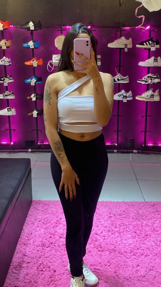 CROPPED RECORTES SUPLEX GRINGA BRANCO